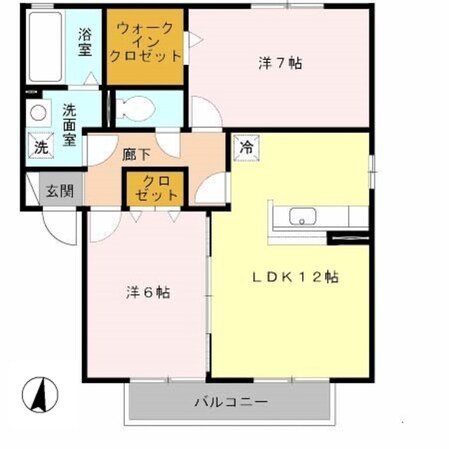 リッツハウス　Ⅱ番館の物件間取画像